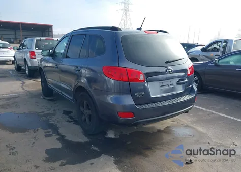 2008 Hyundai Santa Fe Gls z USA, uszkodzony, nr VIN 5NMSG13D08H217066